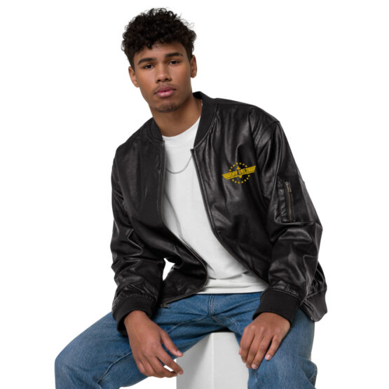 BTDO Leather Bomber Jacket