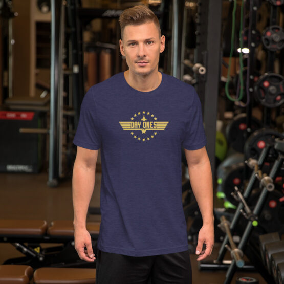 Day Ones - Top Gun - Stay Golden Short-sleeve unisex t-shirt - Image 3